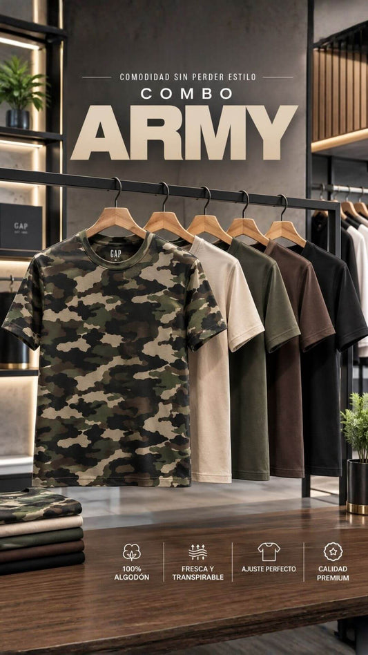 Camisetas Army