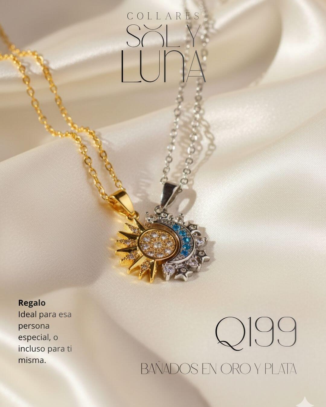 Collares sol y luna