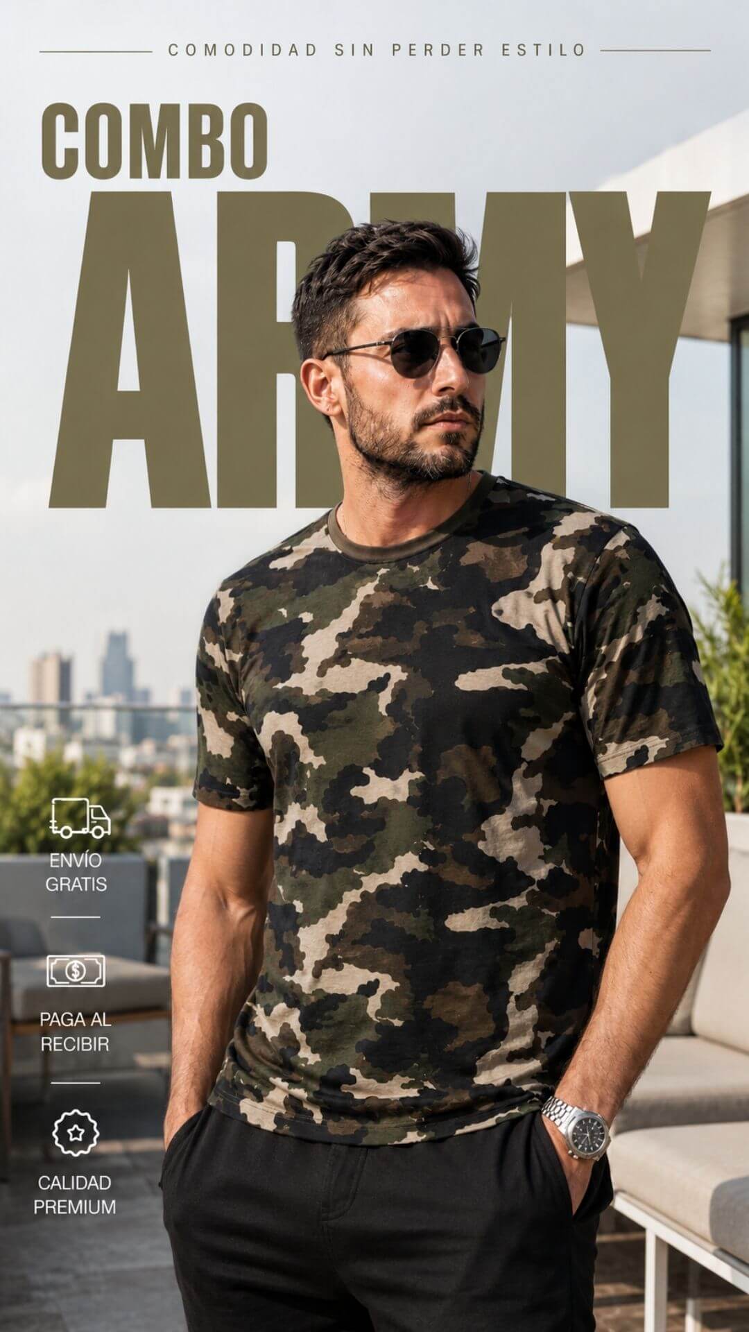 Camisetas Army