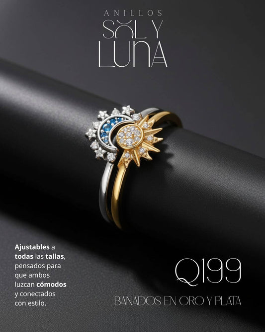 Anillos sol y luna